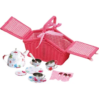 Legler Picknickkorb Blechgeschirr (9980)