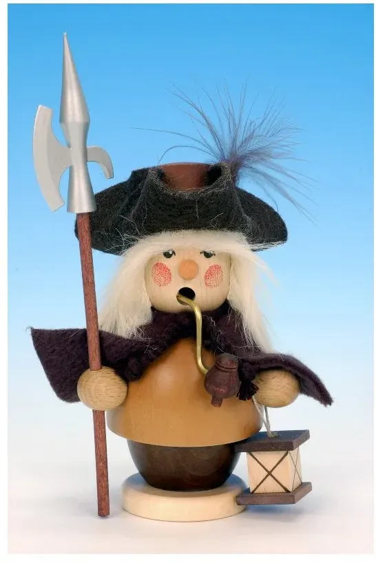 Christian Ulbricht Minis Räucherfigur Nachtwächter natur 13,0 cm