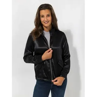 VIA MILANO Jacke, 1/1-Arm 2 Pattentaschen Manschetten Stehkragen