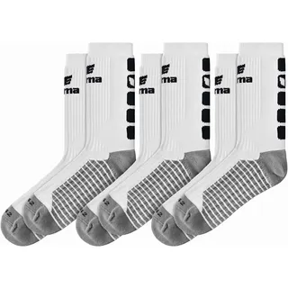 Erima Classic 5-C Socken (2181911), weiß/schwarz, 31-34