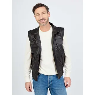 JCC Lederweste BigVest2 in schwarz | Gr.: 62