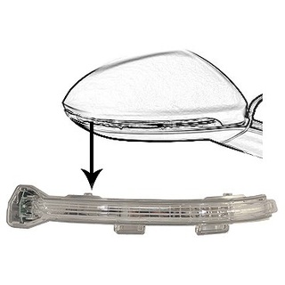 Van Wezel Blinker LED Weiß*-transparent Außenspiegel Rechts 5766916 für VW