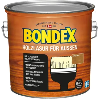 Aussen 2,5 l kastanie