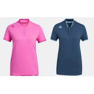 ADIDAS Primeknit Poloshirt Damen - M Screaming Pink (GL6776)