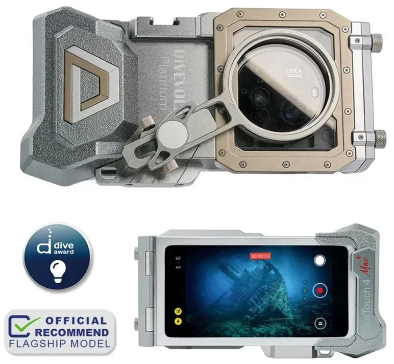 Divevolk - SeaTouch 4 Platinum V2 - Smartphonegehäuse