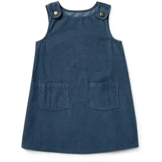 Tchibo - Kinder-Latzkleid - Mädchen - Gr. 110/116 - dunkelblau