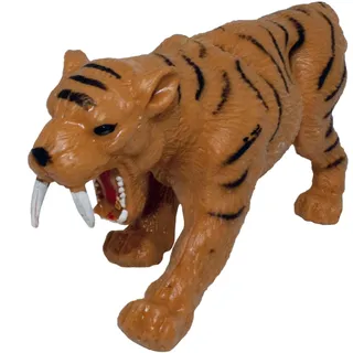 Rep Pals - Sabertooth Tiger, Dehnbares Spielzeug von Deluxebase. Super Dehnbare Tiernachbildungen, die Sich echt anfühlen, toll für Kinder