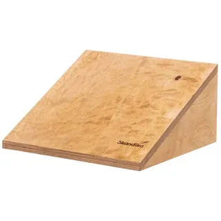 Skandika Wadendehner Vira |Wadentrainer aus Holz, Made in Germany, belastbar bis 150 kg | Waden Trainingsgerät, Kniebeugentrainer, Wadenstrecker, Beinstrecker, Balance Board, Squat Block