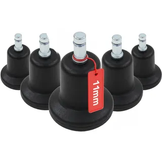 HJH Office STAND 11 Stift 11 mm 50 mm Standfüße (5er Pack)