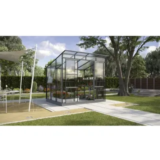 Alu anthrazit ESG 3 mm/Dach HKP 6 mm 5,9 m2