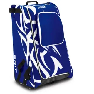 Eishockeytasche mit Rollen Grit  HTFX Toronto Junior - Weiß,Blau