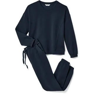 Tchibo - Hausanzug - Damen - Gr. L - dunkelblau