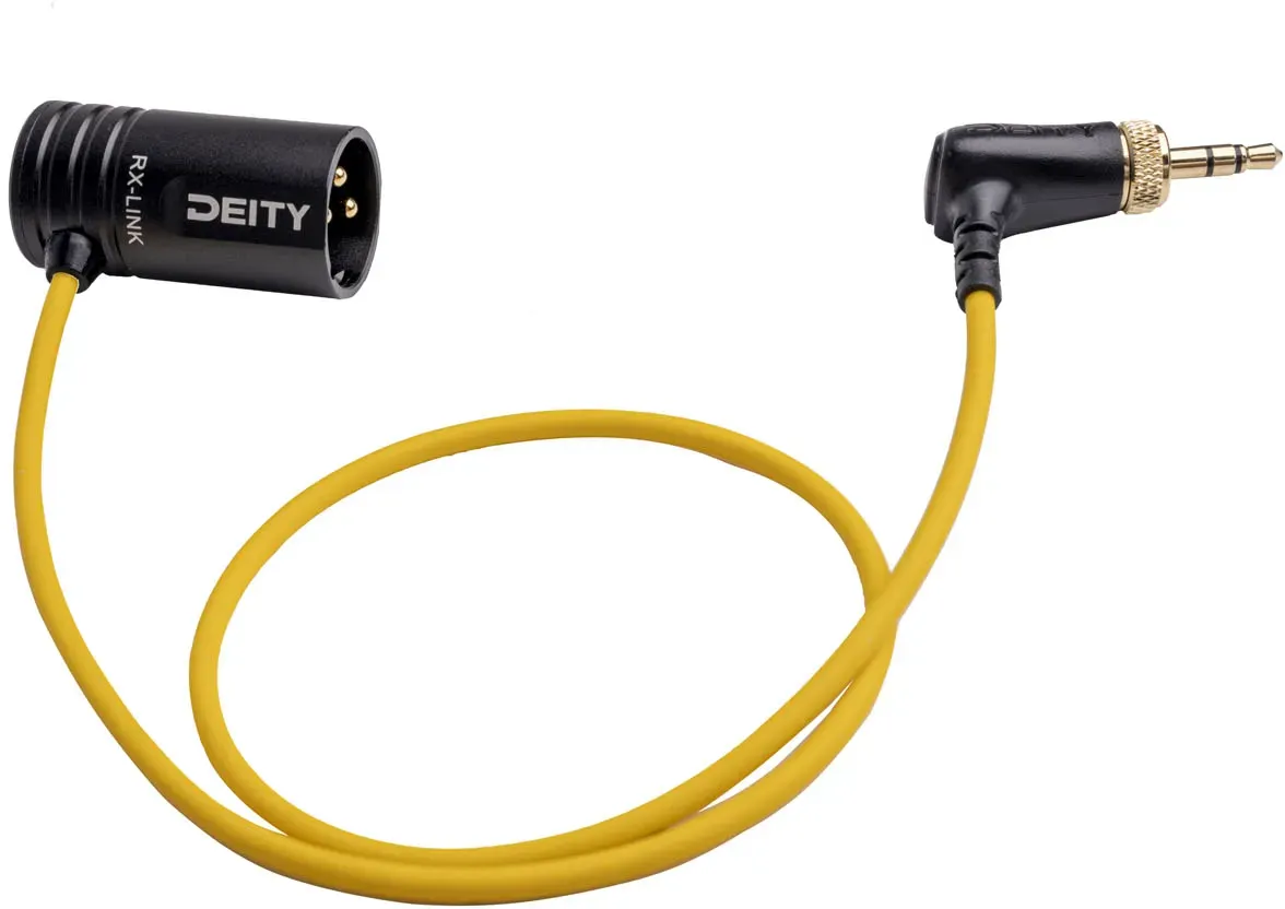 RX-LINK, Low Profile XLR to 3,5 mm TRS Kabel