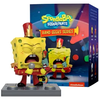 mighty jaxx international pte.ltd. SpongeBob SquarePants - Band Geek Sammelfigur - sortiert - eine Packung enthält eine zufällige Figur