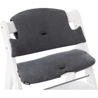 hauck Sitzverkleinerer Alpha Select Jersey Charcoal, Grau