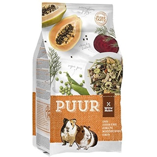 Puur Witte Molen, Alleinfuttermittel für Meerschweinchen, 2,5 kg, ohne Konservierungsstoffe, künstliche Farbstoffe oder Aromen, alle Nährstoffe für EIN glückliches Leben und eine Gute Gesundheit