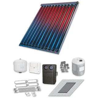 WOLF-Garten WOLF Solaranlage mit 3 Stk. CRK Kollektoren, SM2-2 Regelung und Zubehör zur solaren Nachrüstung - 2484854F47