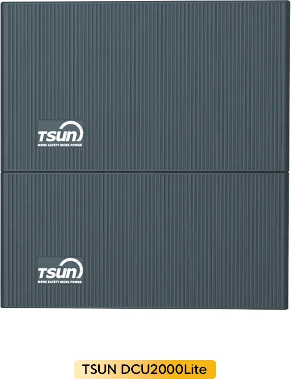 TSUN DCU2000Lite Solarspeicher für Balkonkraftwerke, by Powerness - 4kWh / Ohne 800W TSUN Wechselrichter / Selbstabholung