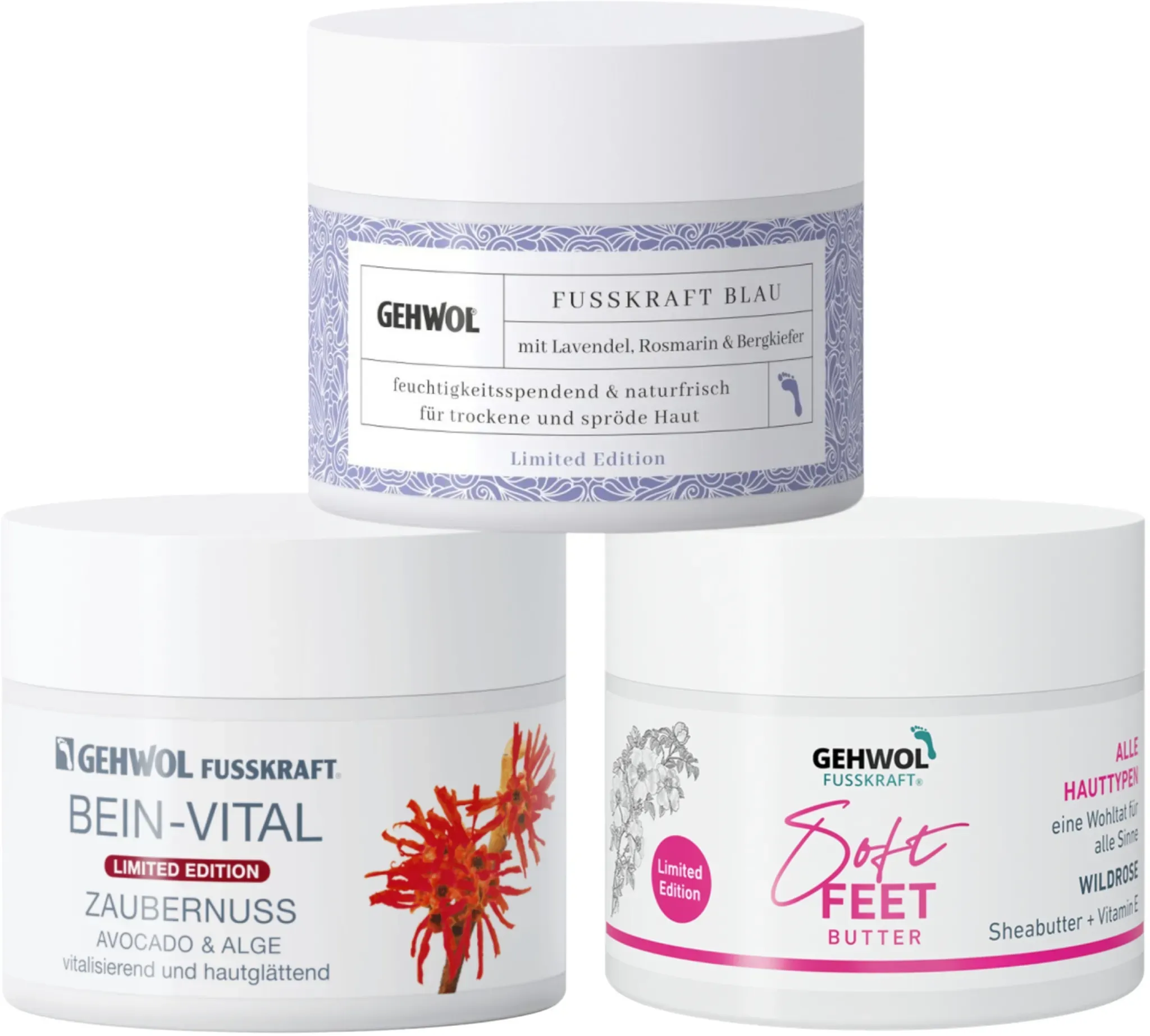 GEHWOL Fußcreme Set 3x50ml