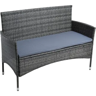 Estexo Gartenbank 48 x 86 x 48 cm Grau