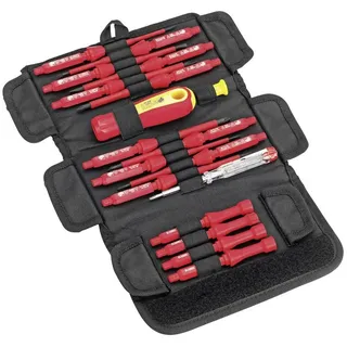 CIMCO Schraub.Wechselklingen-Set VDE, 18-tlg. 117862