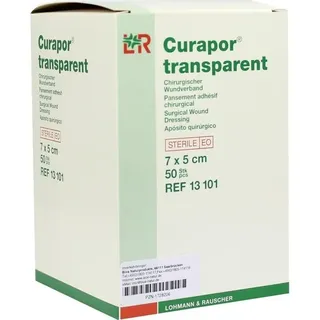 Lohmann & Rauscher Curapor Wundverband steril transparent 5x7 cm