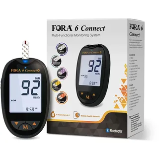 Fora 6 Connect 6-in-1 Starter-Kit - mg/dl 1 St
