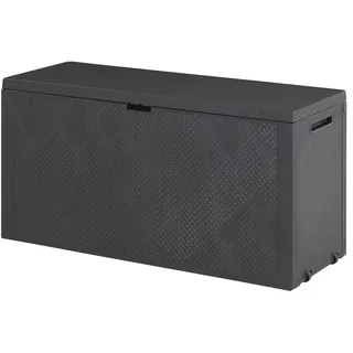 gartenundmoebel.de Auflagenbox Emily ¦ grau ¦ Maße (cm): B: 118 H: 57 T: 45.0