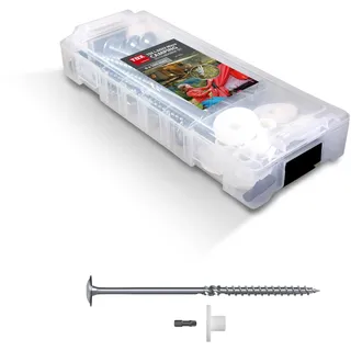 TOX L-BOXX Micro Camping Zeltschrauben-Set 8x160mm, 21-teilig