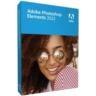 Adobe Photoshop Elements 2022|Upgrade|1 Gerät|unbegrenzt|PC/Mac|Disc|Disc