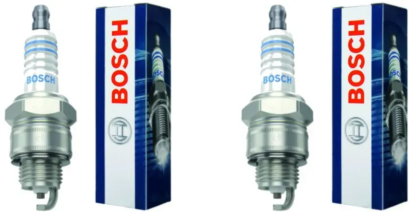 2x Zündkerze BOSCH 0 242 235 665 für Opel Renault Fiat Volvo Skoda Wartburg Citroën