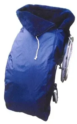 Orgaterm Schlupfsack Webpelz marine XXL