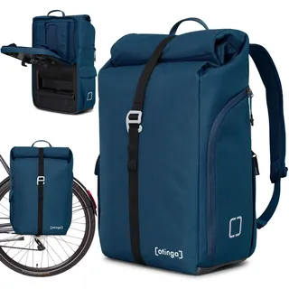 otinga® Flip V3 Fahrradtasche Rucksack [34L Volumen] für jeden Gepäckträger I Stylische Gepäckträgertasche mit Rucksack - in 3 Sekunden umgebaut I Wasserdichter Fahrradrucksack Gepäckträger
