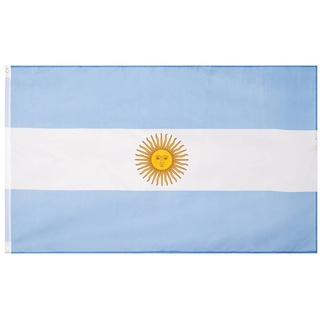 Argentinien Flagge MUWO "Nations Together" 90 x 150 cm-Größe:Einheitsgröße