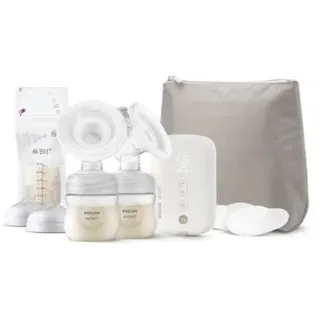 Philips Natural Motion - Elektrische Doppelmilchpumpe Premium - SCF398/31