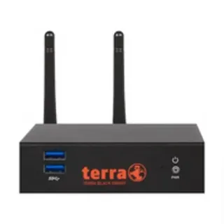 TERRA - Wortmann AG TERRA Black Dwarf g5, 10 Benutzer, Verkabelt & Kabellos, 1000 Mbit/s, SSD, Desktop, Securepoint Infi
