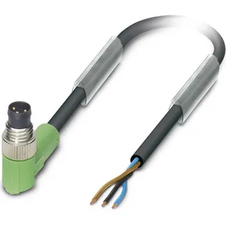 Phoenix Contact 1681703 Sensor-/Aktor-Steckverbinder, konfektioniert M8 Stecker, gewinkelt 3.00m Pol