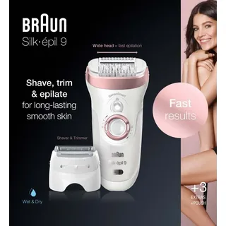 Braun Silk-épil 9 SensoSmart 9-720 weiß/rosegold