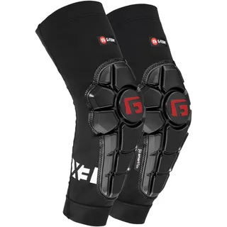 G-Form Youth Pro-X3 Ellbogenschützer - Dirt Bike & Mountain Bike Ellbogenschützer - Fahrradzubehör - Schwarz, Jugend L/XL