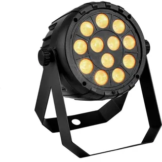 Eurolite LED PARty Spot Silent RGB/WW 5 W, Schwarz