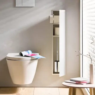 EMCO asis 2.0 WC-Modul Unterputzmodell, 1 Tür, weiß hochglanz