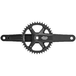 microSHIFT Sword Kurbelgarnitur - Black - 165