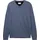 1038427 Basic Knit Mit V-ausschnitt Vintage Indigo Blue Melange M