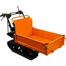 Monstershop Raupentransporter, Orange, Metall, 130x1x156 cm, Gartenzubehör, Gartenpflege, Gartengeräte