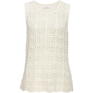 LASCANA Stricktop Damen beige Gr.36/38