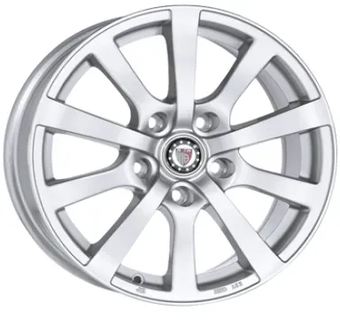 Platin P58 Silver 7x17 ET 42 5/108 Alufelge Silber