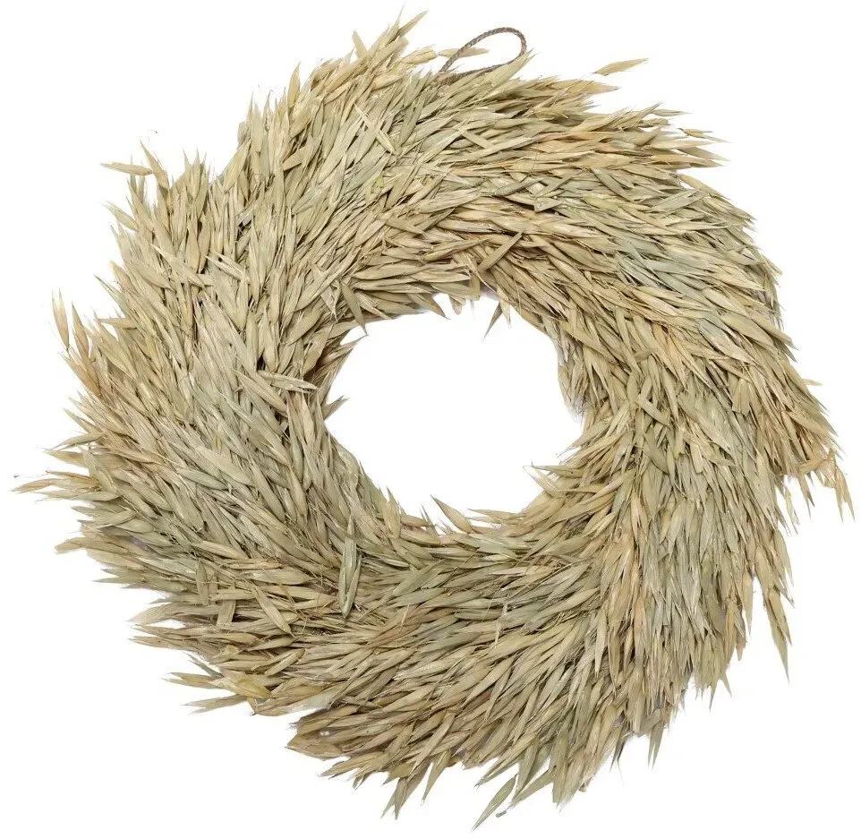 Chic Antique Fleur Kranz aus getrocknetem Gras, Ø 30, Stroh