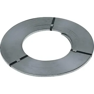 Banholzer & Wenz Verpackungsstahlband B19 mmxS0,5mm Lauf-L.1347m STA 2 Ringe a.ca.28kg
