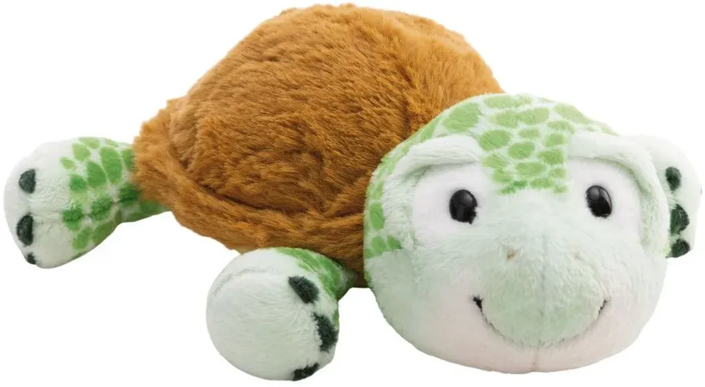 NICI Kuscheltier Schildkröte liegend 18cm - grün|braun