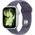 GPS 42mm Silver Aluminium Sport Band purple fog S/M